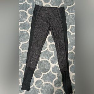 Zella Gray and Black Leggings